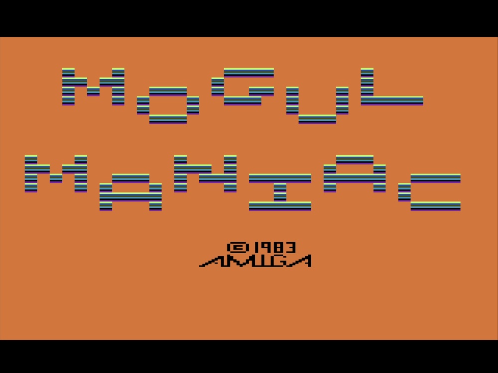 Title Screen of Mogul Maniac for Atari 2600